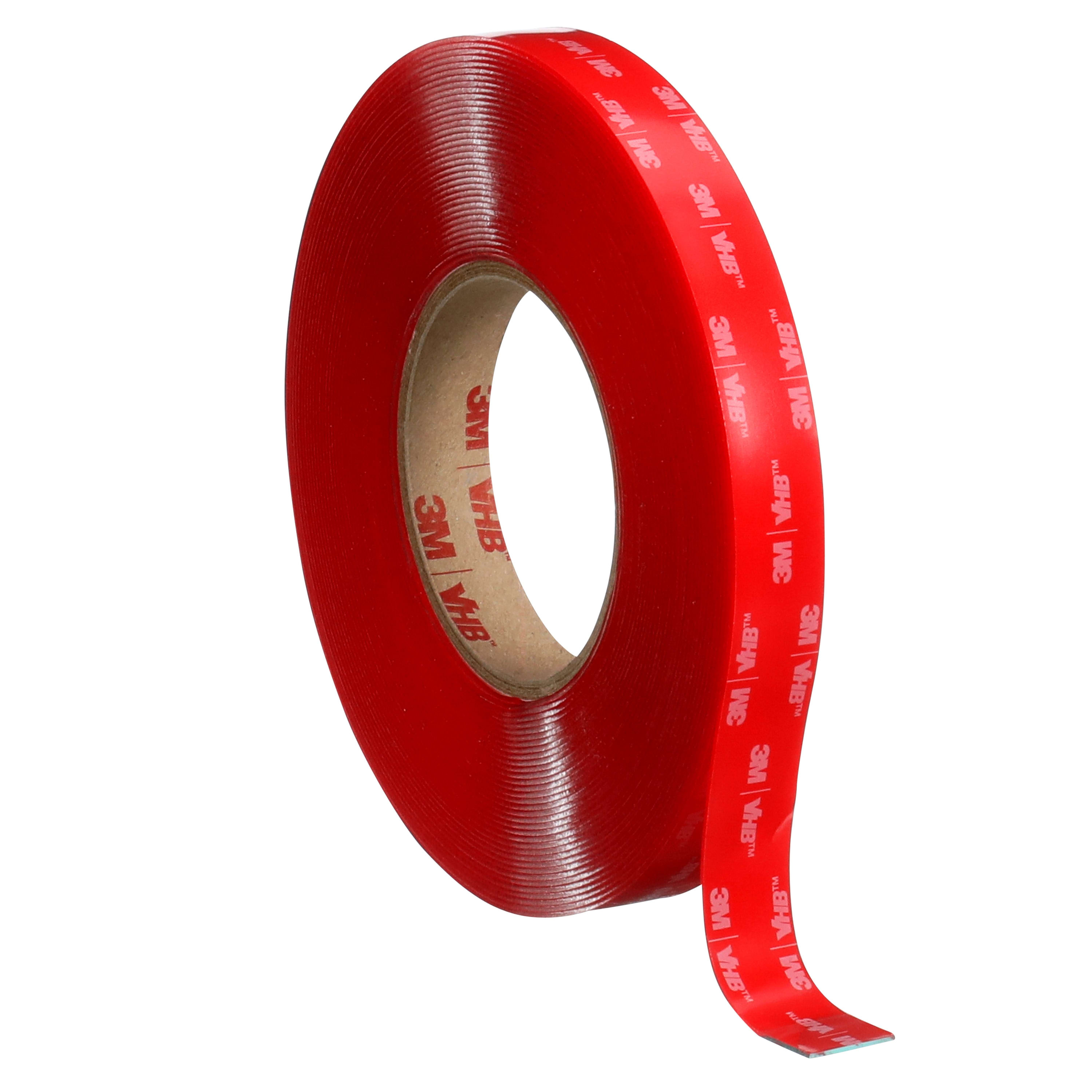 3M - Nastro 3M™ VHB™ 4910F, Trasparente, 12 mm x 33 m, 1.0 mm