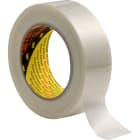 3M - Nastro da imballo rinforzato per uso generico Scotch® 8956, Bianco, 19 mm x 50 m, 0.12 mm