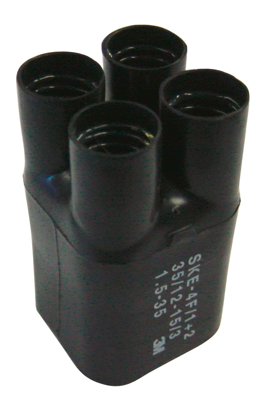 3M - 3M™ Calotta preformata termorestringente 4 vie SKE 4F/5 , terminazione sezione cavi 120-400 mm², confezione all'ingrosso da 50pz