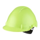3M - Elmetto 3M™, Uvicator, cricchetto, ventilato, fascia antisudore in plastica, alta visibilità, G3000NUV-GB