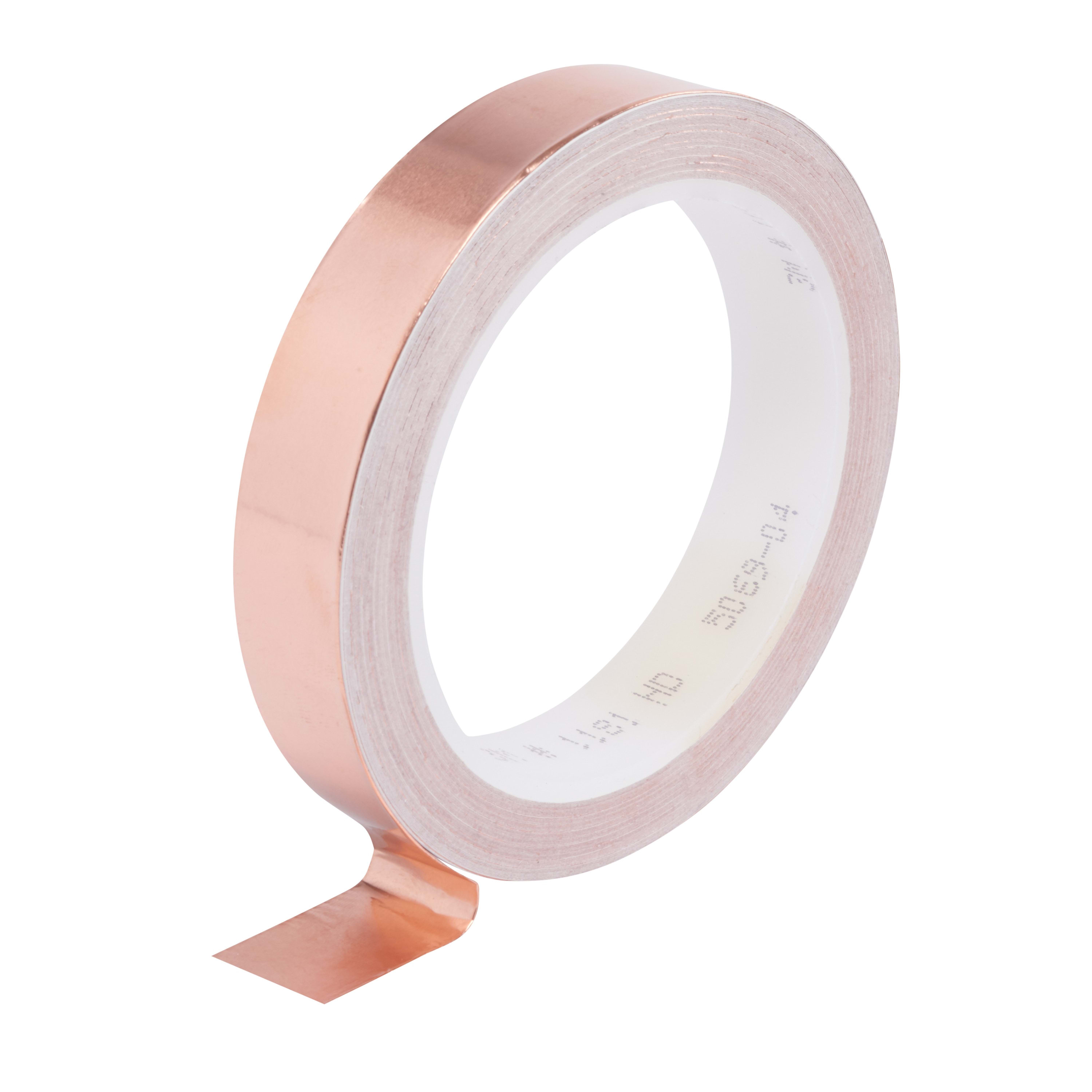 3M - Nastro per schermature EMI in foglio di rame 3M™ 1181, MC12, 19 mm x 16.5 m