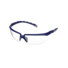 3M - 3M™ Solus™ serie 2000, S2001AF-BLU, stanghette blu/grigie, lenti trasparenti antigraffio e anti-appannamento, 20/confezione