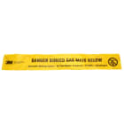 3M - 3M™ Nastro di segnalazione EMS (sistema di marcatura elettronica) 7905-XT, giallo, 152 mm, gas, 152 m, 1 confezione/scatola