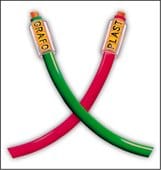 GRAFOPLAST - Tessera per cavi con 4 fori laterali Giallo 52x11 mm confezione da 200 pezzi SI2K030Y