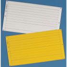 GRAFOPLAST - Striscia adesiva Bianco 215x15 mm confezione da 70 pezzi. Consentono di identificare componenti in serie all'esterno dei quadri; indicate specificatamente per il quadro di distribuzione