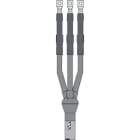 3M - Kit per terminazione del cavo a tre conduttori retraibile a freddo 3M™ QT III 7624-T-95-3W, Nastro, Cavo e Unishield, 15 kV, 0.92-1.18 in (23.4-30.0 mm) Cavo Insul. O.D. Trifase