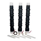 3M - Kit per terminale a medio voltaggio retraibile a freddo 3M™ QT III 94-EP 620-2, per applicazioni fino a 36 KV. Trifase. 7000092199