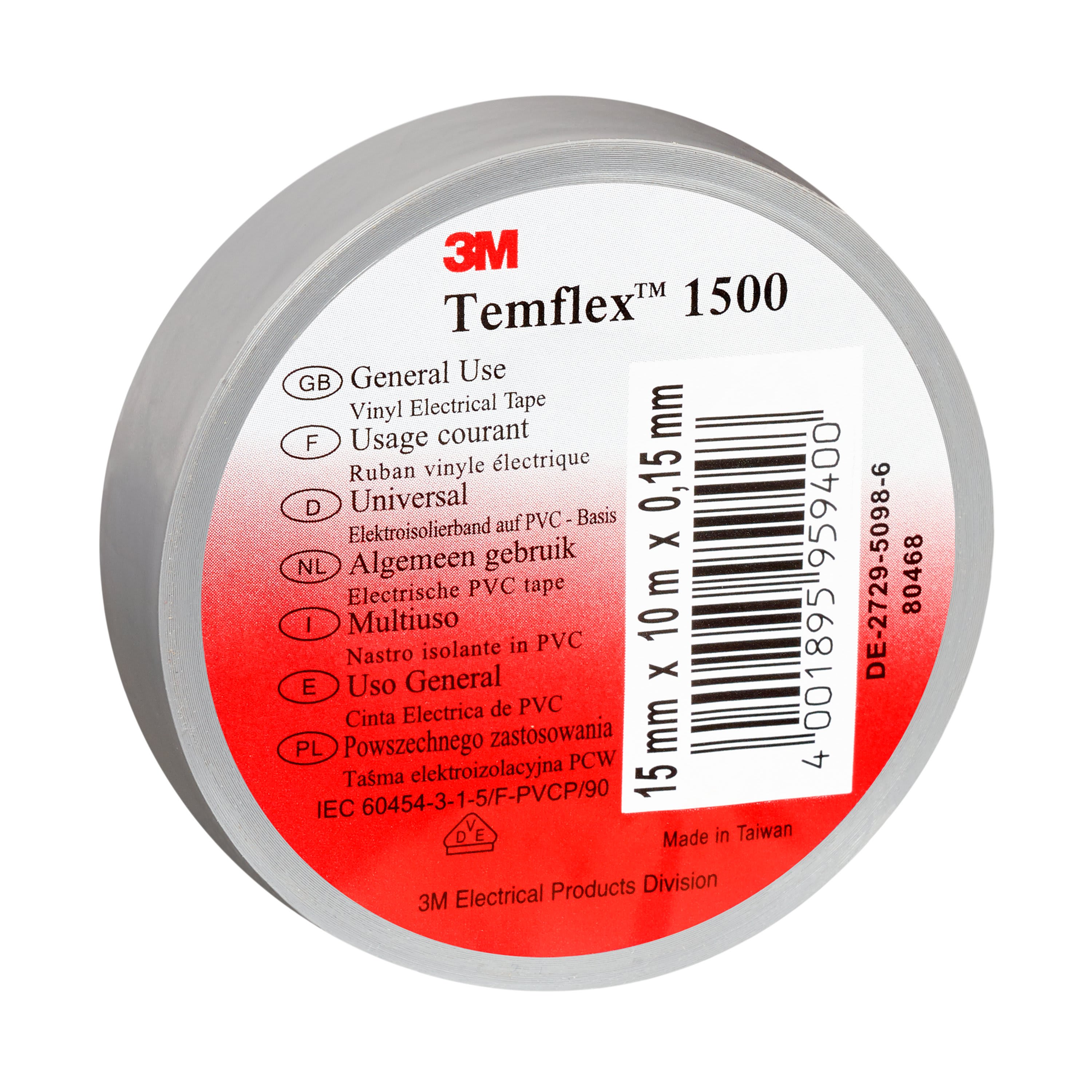 3M - TEMFLEX 1500   GRIGIO 19X25X