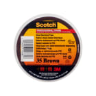 3M - Scotch® Nastro isolante in vinile per codifica colori 35, 19 mm x 20 m, marrone