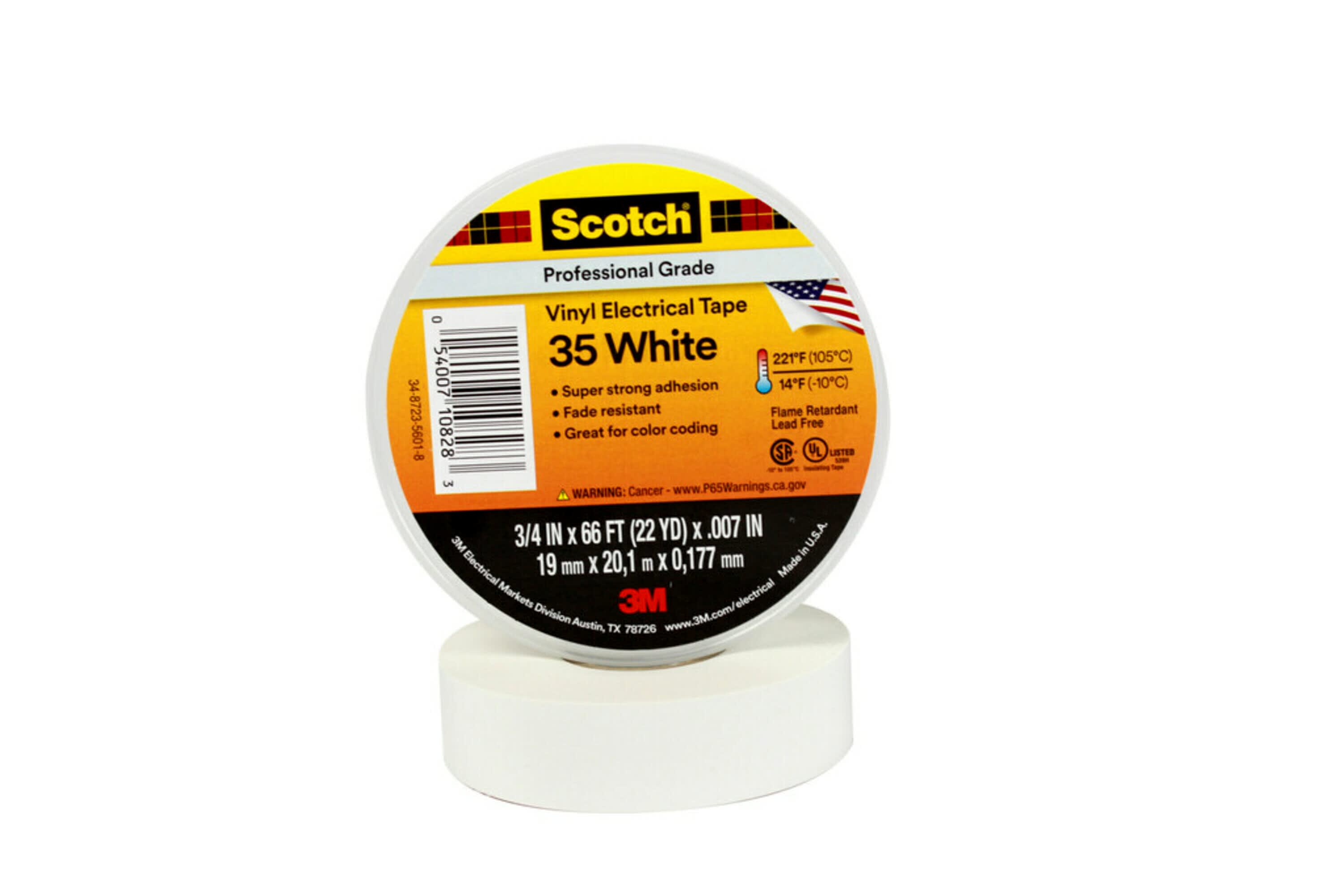 3M - NASTRO 35 BIANCO 19X20 7100240608