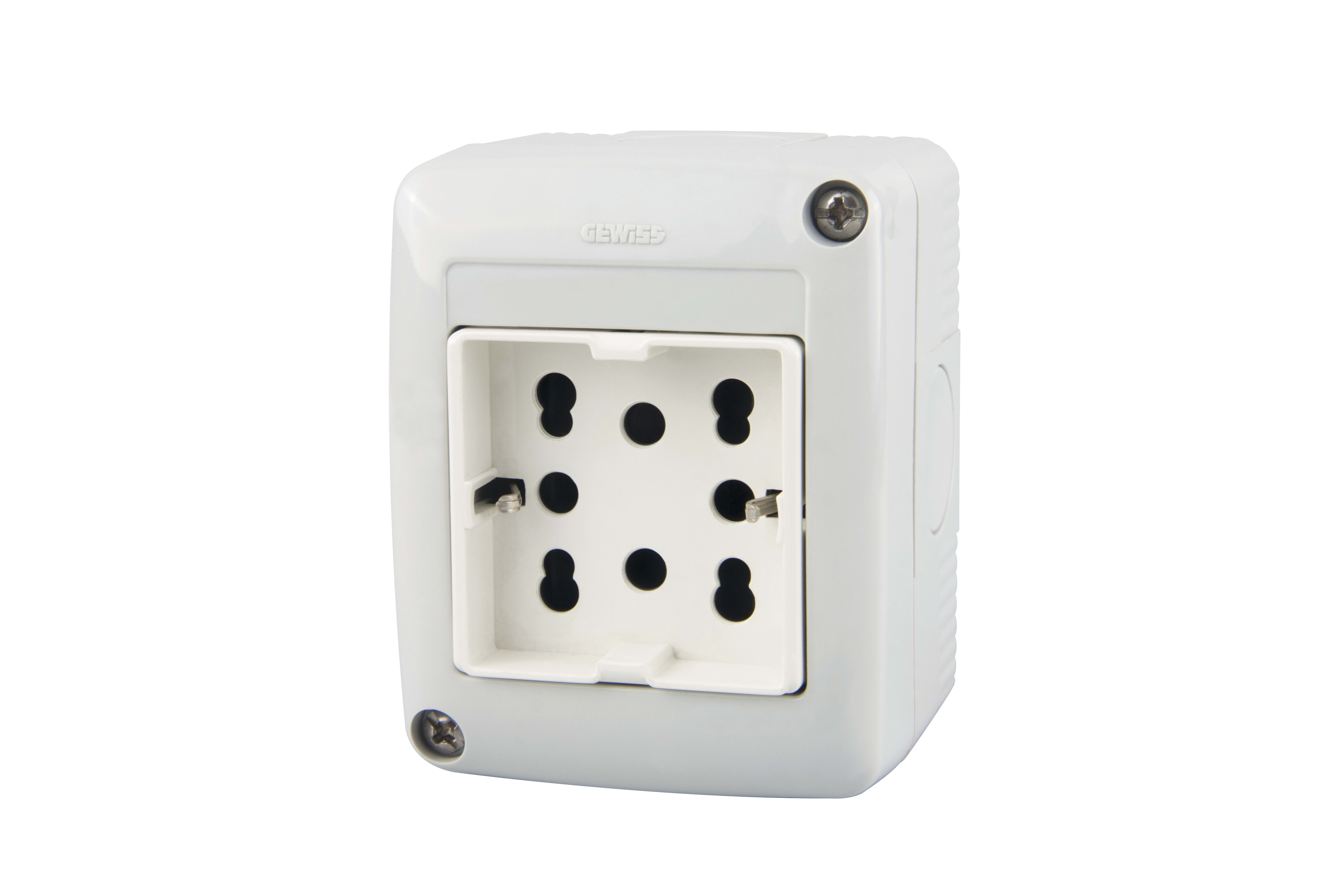 4BOX - Contenitore IP 40 2 Moduli con Side