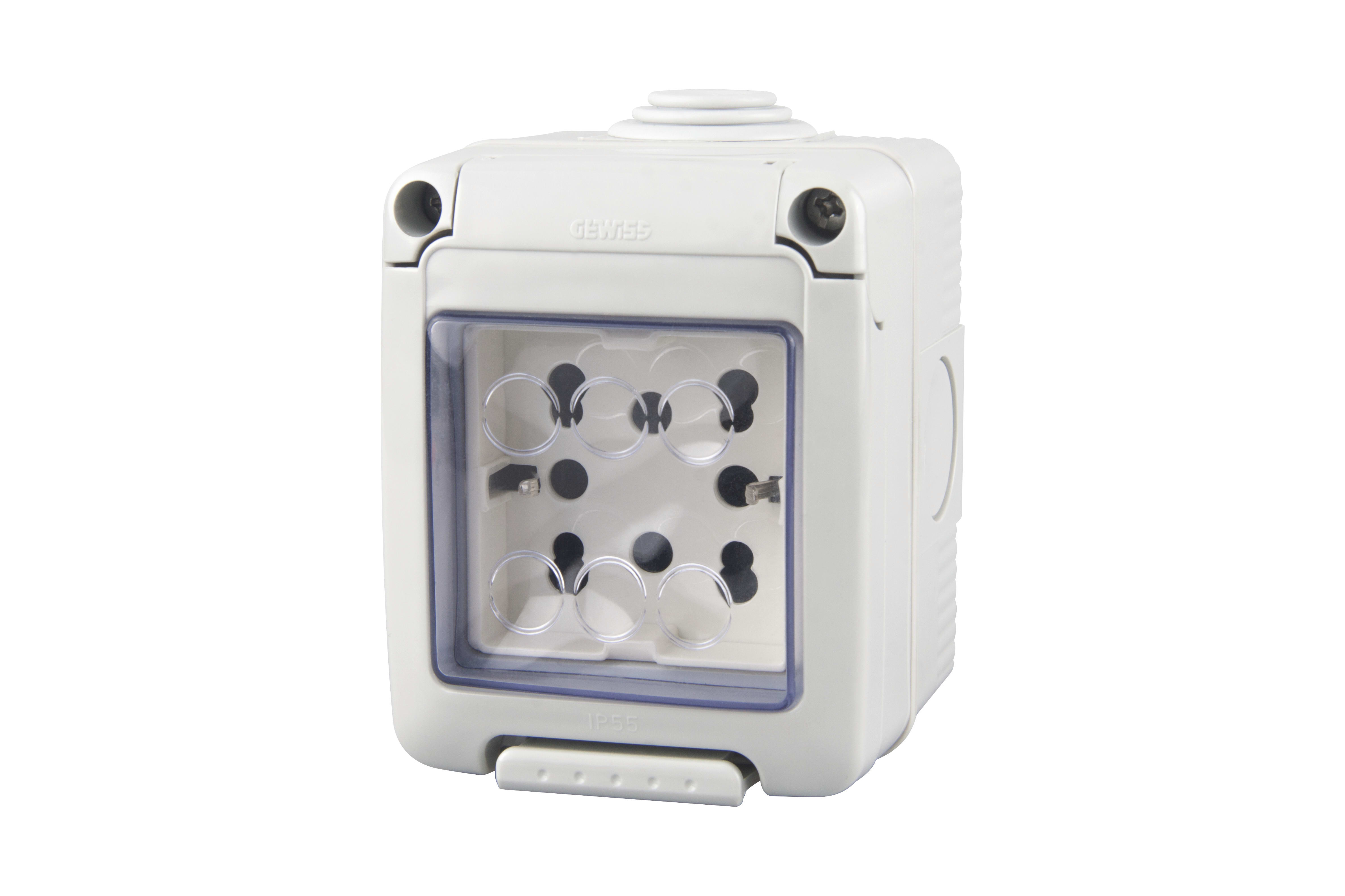 4BOX - Contenitori IP5 2 Moduli con Side