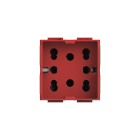 4BOX - SIDE BTICINO LIVINGLIGHT ROSSA