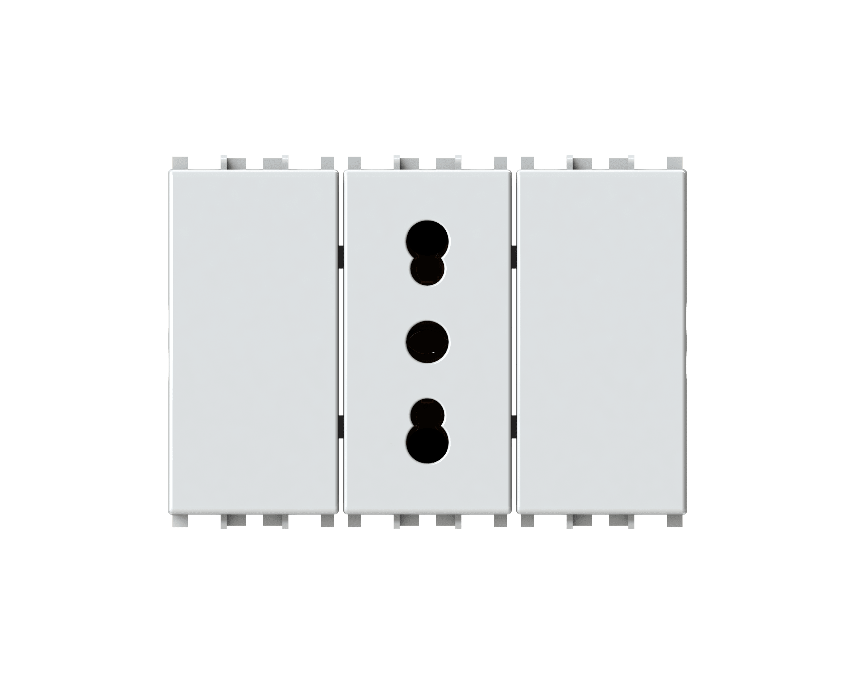 4BOX - BITAPPO VIMAR PLANA BIANCA 4B.V14.BT