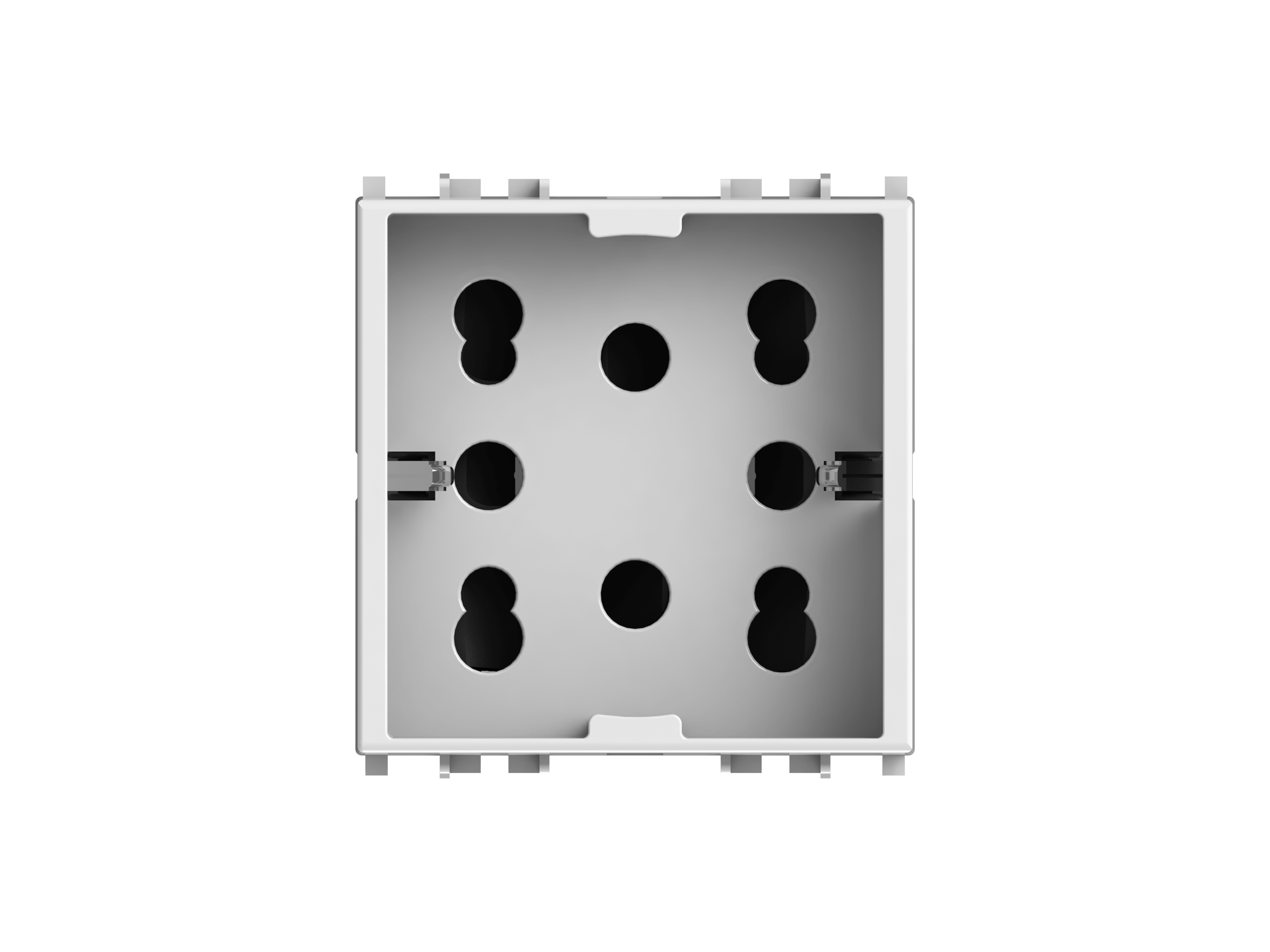 4BOX - SIDE VIMAR PLANA BIANCA
