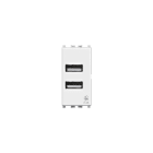 4BOX - USB 2.4 VIMAR PLANA BIANCA