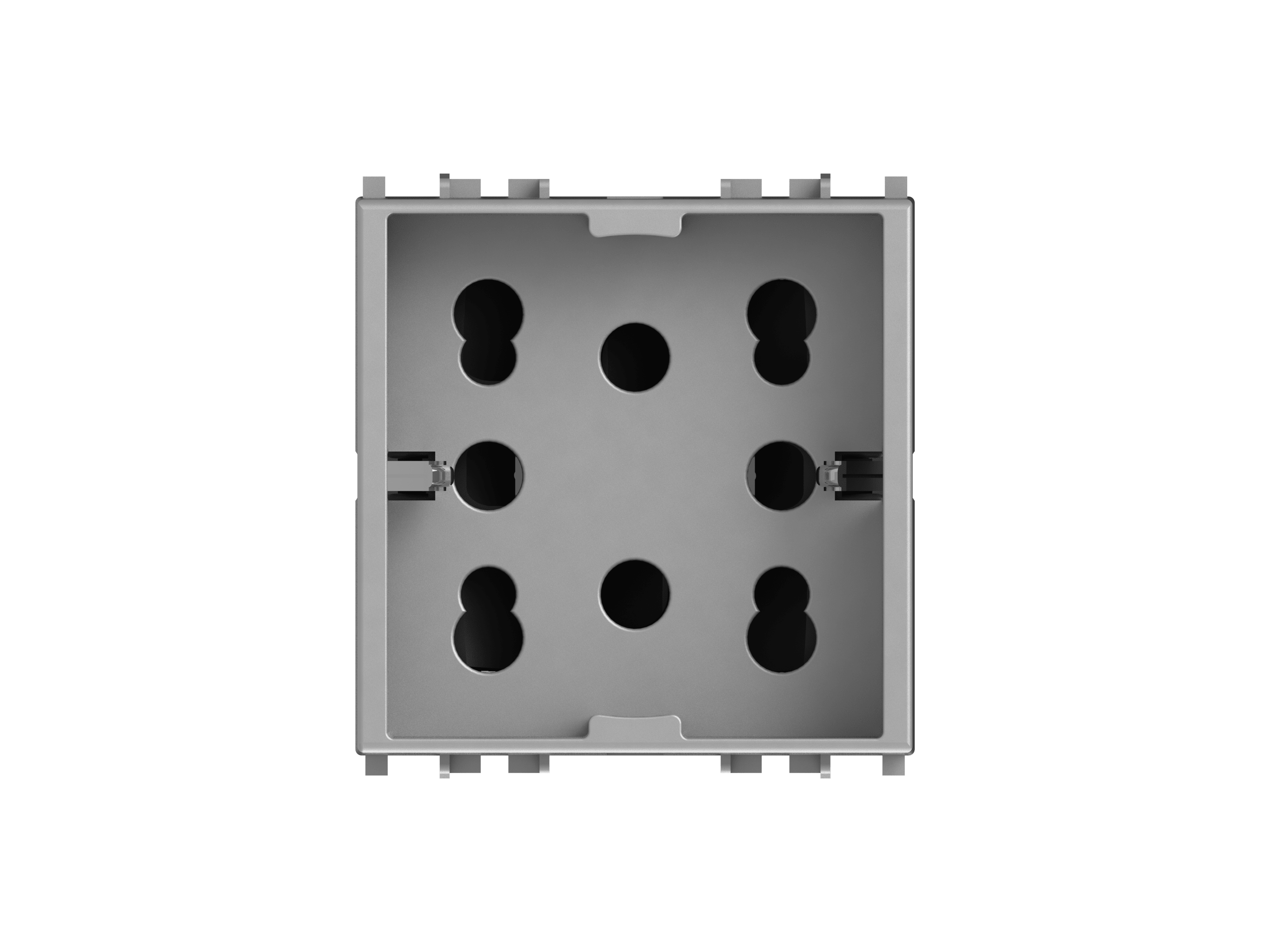 4BOX - SIDE VIMAR PLANA SILVER