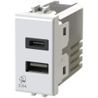 4BOX - USB 3.0 BTICINO MATIX BIANCA