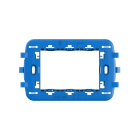 4BOX - Telaio 3 Moduli Compatibile Bticino e Vimar