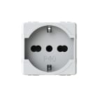 4BOX - P40 PRESA 2P+T GEWISS SYSTEM BIANCA