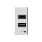 4BOX - USB 3.0 BTICINO AXOLUTE BIANCA