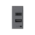 4BOX - USB 3.0 BTICINO AXOLUTE ANTRACITE