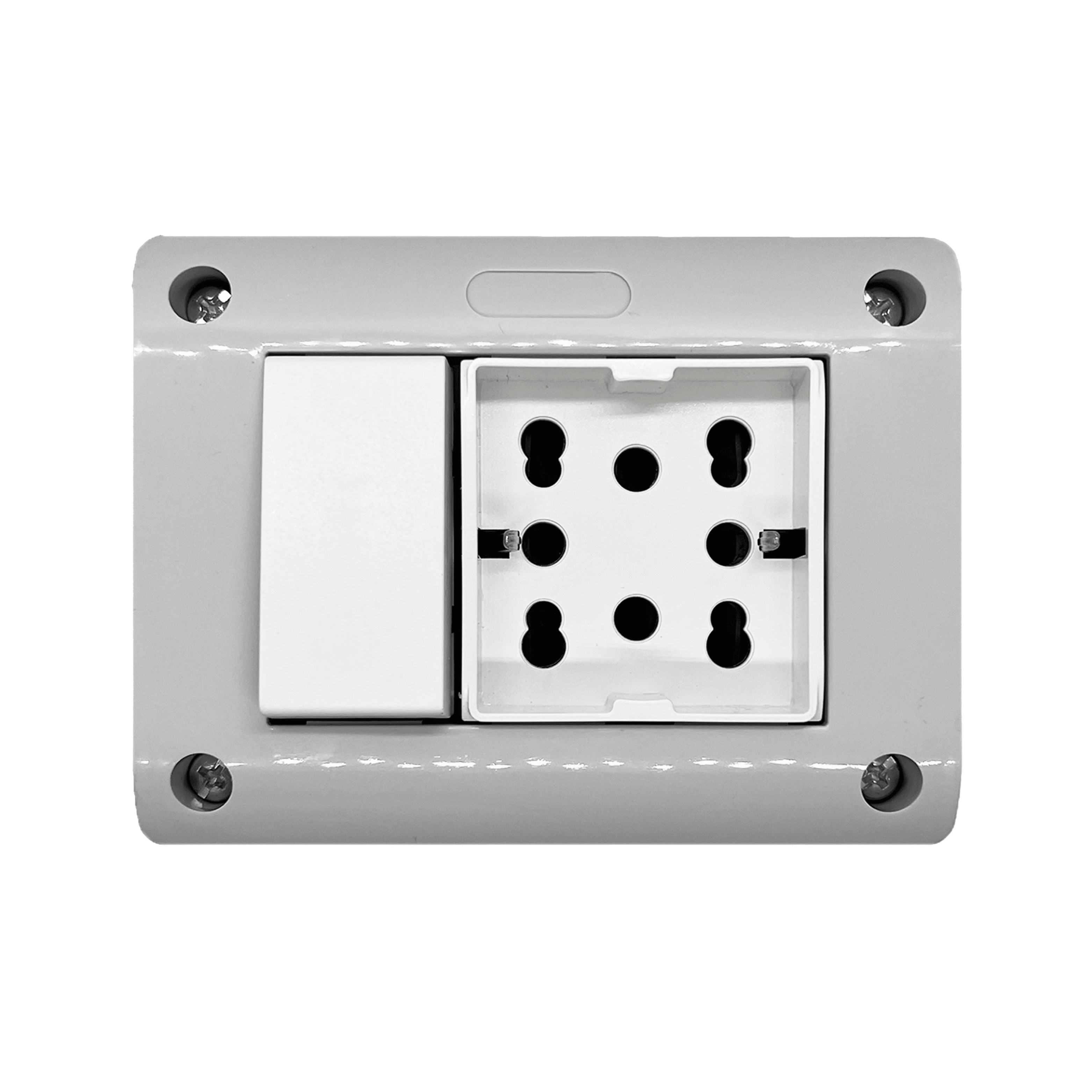 4BOX - CONTEN.IP40 3 MOD.CON SIDE E UNIKO