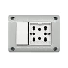 4BOX - CONTEN.IP40 3 MOD.CON SIDE E UNIKO