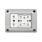 4BOX - Contenitore IP40 3 Moduli Con Side Xl