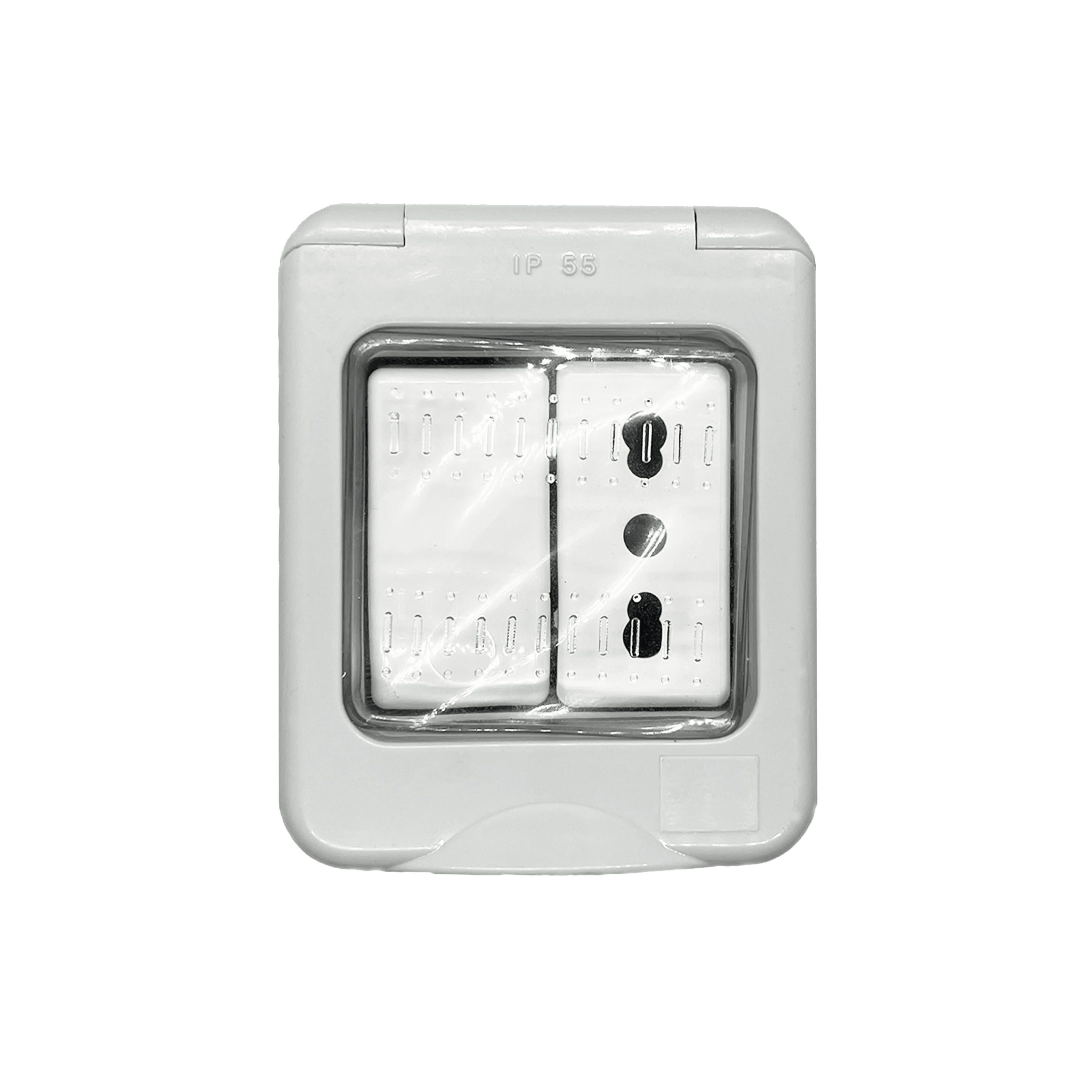 4BOX - CONTEN.IP55 2 MOD. BITAPPO E UNIKO