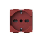 4BOX - P40 PRESA 2P+T BT LIVINGLIGHT ROSSA