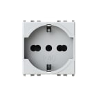 4BOX - P40 PRESA 2P+T VIMAR PLANA BIANCA