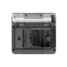 4BOX - Wide IP55 Schuko Bivalente Antracite 4B.W.03.015