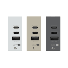 4BOX - USB CCA PD 20W VIMAR LINEA 4BUSB20WCCA.V30