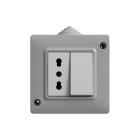 4BOX - CONTEN.IP40 2 MOD. BITAPPO E UNIKO