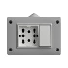 4BOX - CONTEN.IP40 3 MOD.CON SIDE E UNIKO