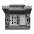 4BOX - CONTEN.IP55 3 MODULI SIDE E UNIKO