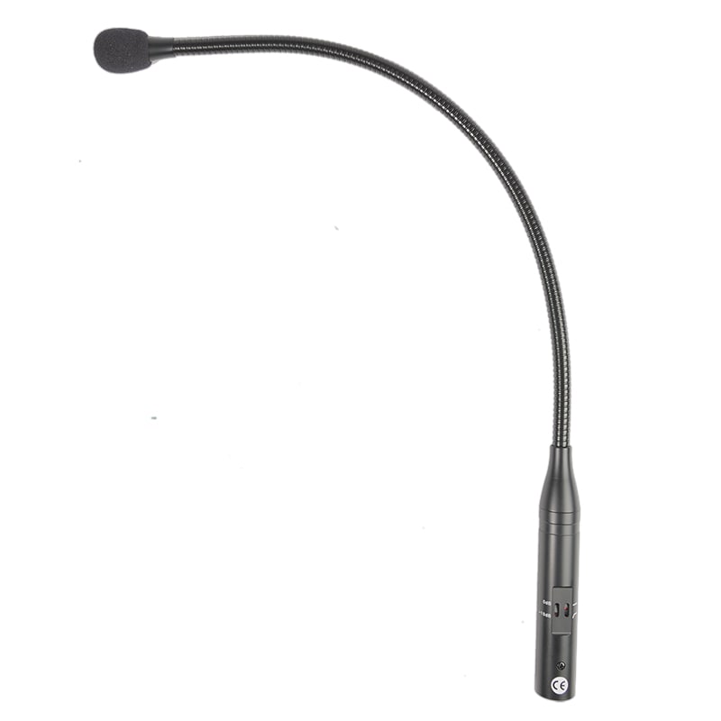 TUTONDO - MICROFONO ELECTRET GOOSENECK HI SENS