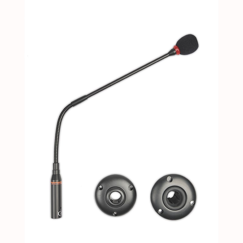 TUTONDO - MIC ELECTRET GOOSENECK XLR CON SPINA XLR