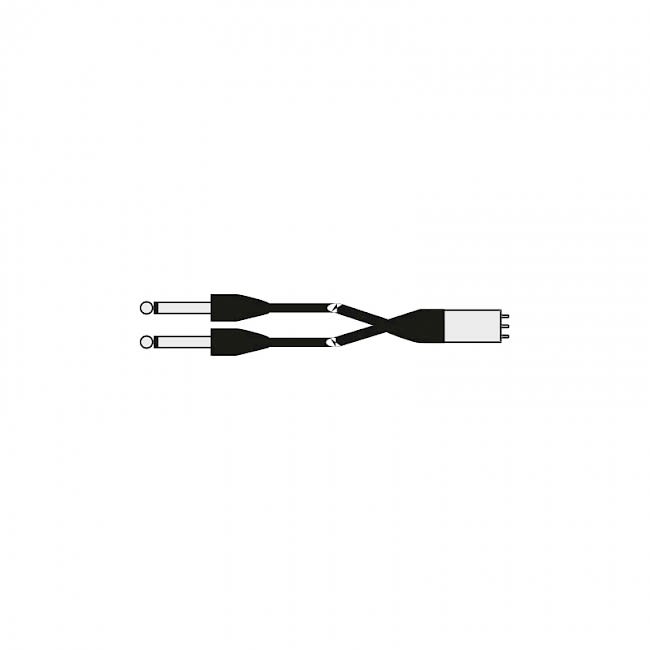 TUTONDO - CAVETTO SBIL 2M 2 JSB SPINA XLR