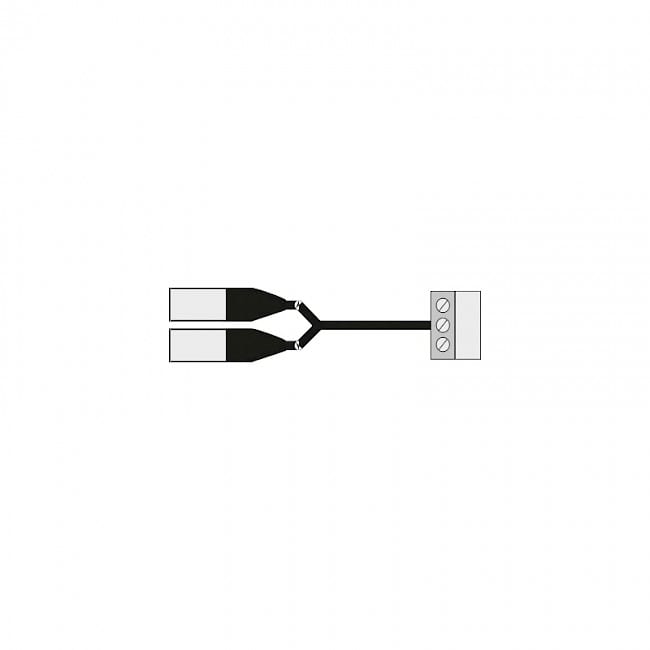 TUTONDO - CAVO SCHERM BIL 2 PR XLR MOR 3 PIN 2MT