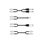 TUTONDO - CAVETTO COLLEG SBILANC 2RCA XLR