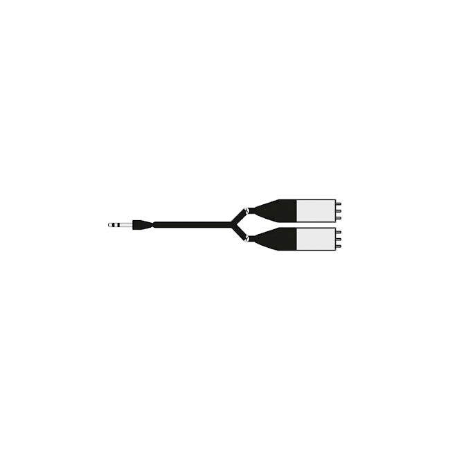 TUTONDO - CAVETTO SBIL 2M 2 SP XLR JACK ST 3.5MM