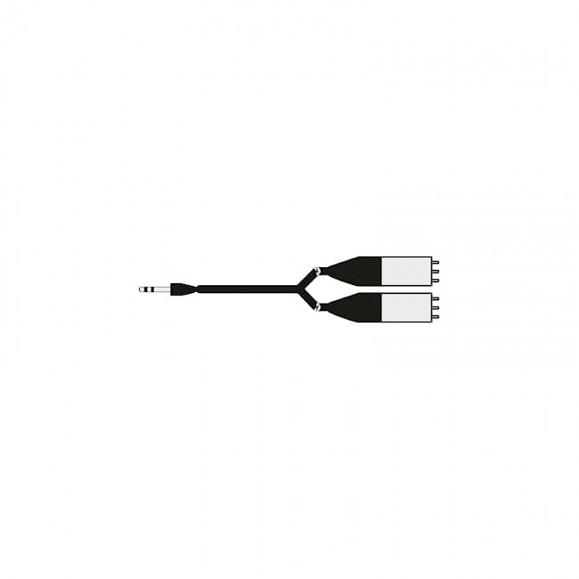 TUTONDO - CAVETTO SBIL 2M 2 SP XLR JACK ST 3.5MM