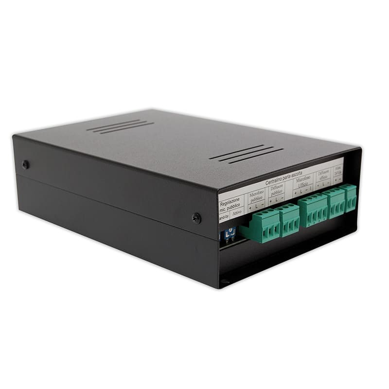 TUTONDO - COMMUTATORE PARLA ASCOLTA 24VDC TU CENT-PA