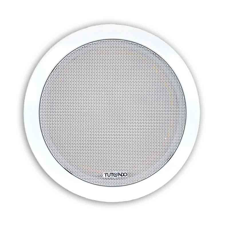 TUTONDO - DIFF TONDO METALLO 1 VIA 100V 10W EN 54 TU ECT4M8B