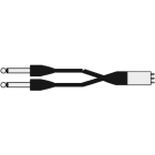 TUTONDO - CAVETTO COLLEG BIL JACK 6.3 STEREO XLR