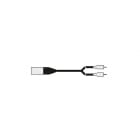 TUTONDO - CAVO COLL SBIL 2 M PRE XLR-2 SPINE RCA