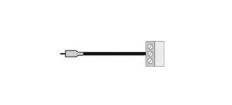 TUTONDO - CAVO SCHER BIL SP RCA MOR 3 PIN 2 MT