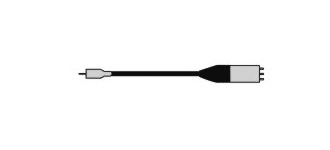 TUTONDO - CAVO COLL SBIL 2M SPI RCA SPI J MON6.3